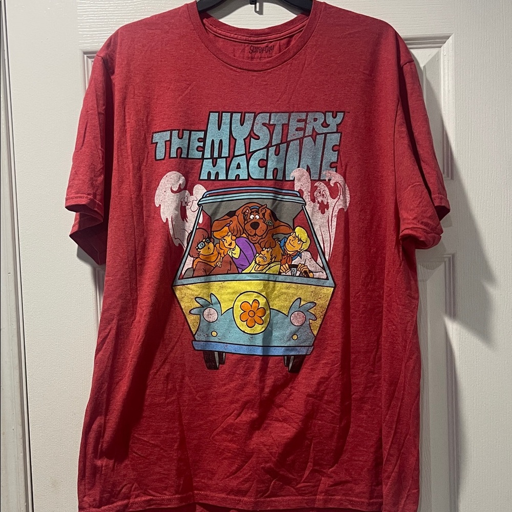Red Mystery Machine Graphic T-Shirt